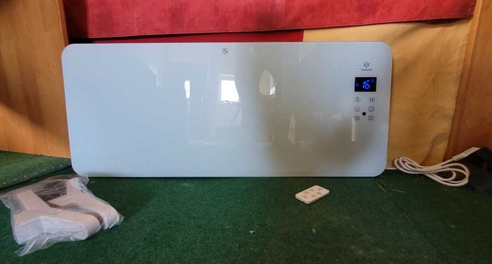 Grzejnik konwektorowy elektryczny szklany