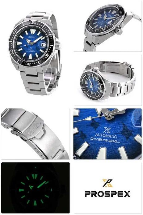 НОВИЙ, ОРИГІНАЛ: годинник SEIKO SRPE33 Prospex King Samurai