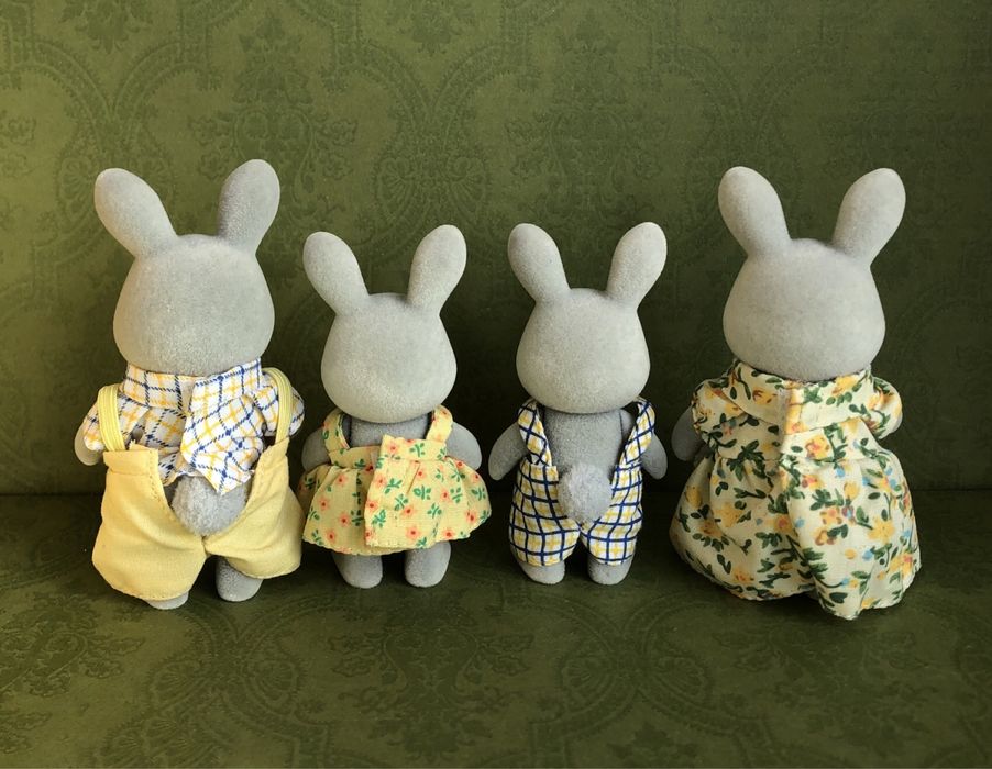 Nowa rodzina Sylvanian Families Epoch 4030 króliki Cottontail Rabbit