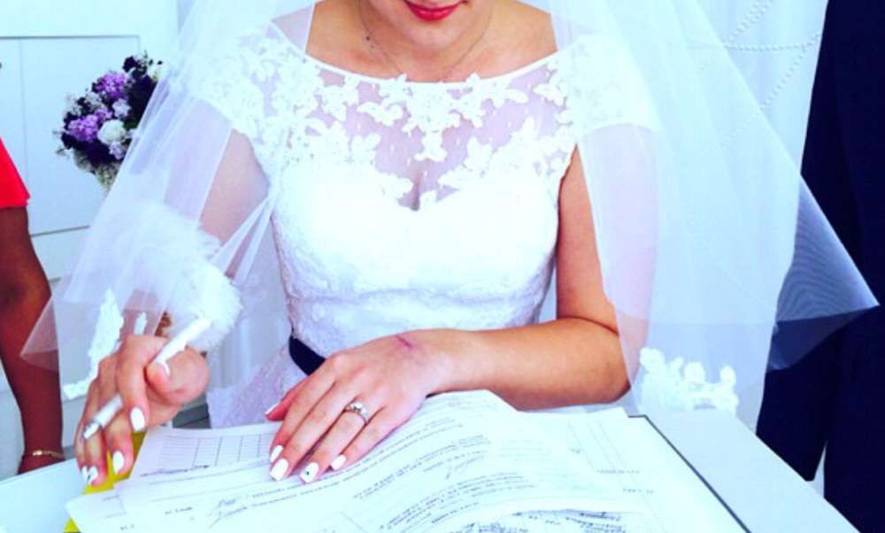 свадебное платье