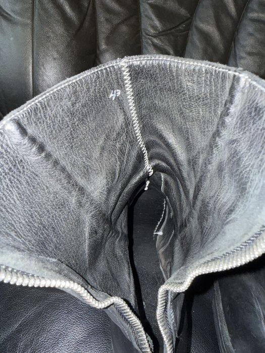 RICK OWENS Incarnation Horse Leather Boots