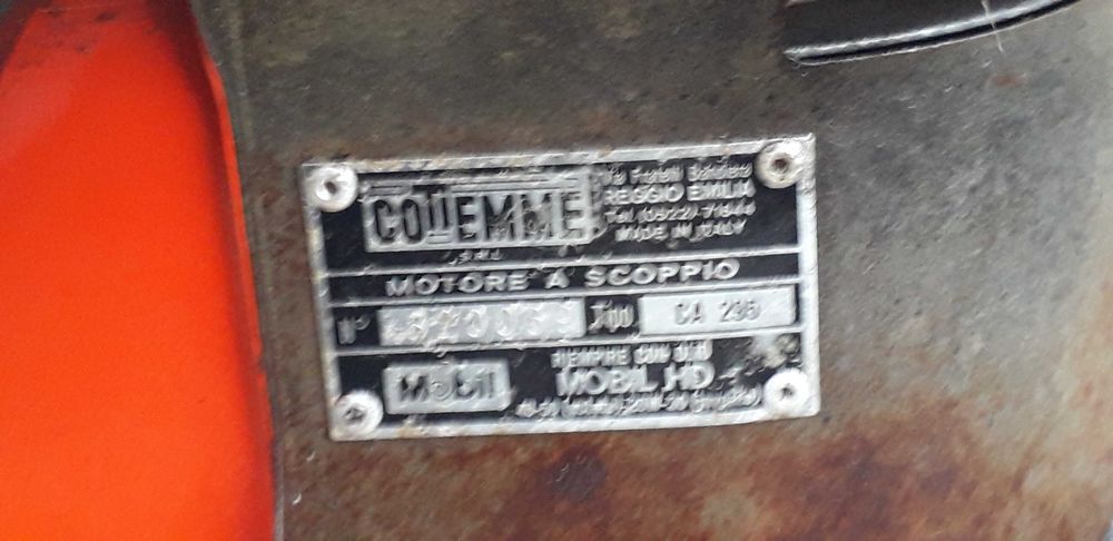 Motor Cotiemme CA295 para ceifeira de pente