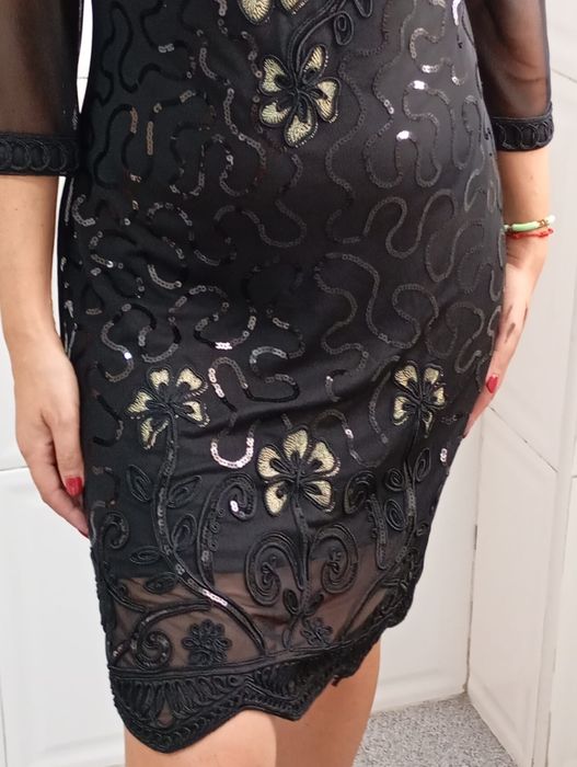 Vestido classico elegante e formal para eventos