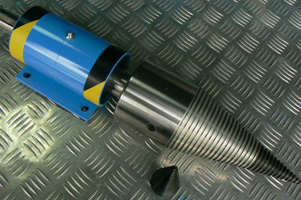 Łuparka świdrowa do drewna, Świder do drewna, świder 100 ,Wałek WOM