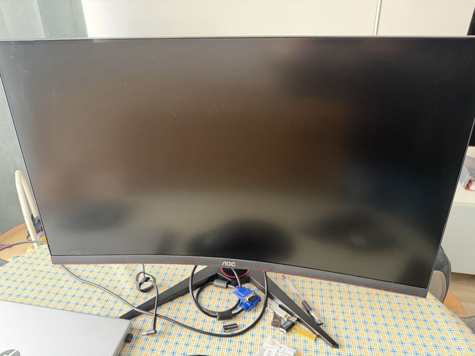 Troco monitor de Gaming curvo 32 polg