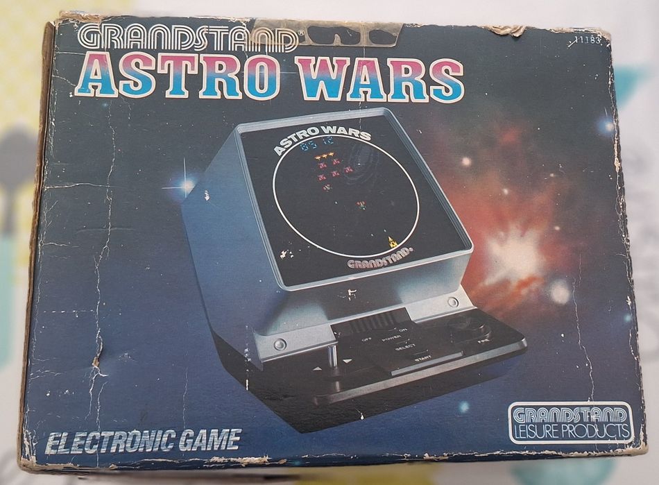Grandstand Astro Wars - Funciona - Caixa e Manual