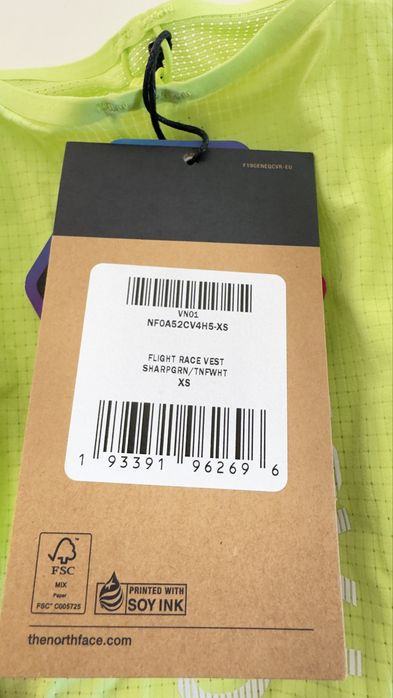 Flight race day vest XS - The north Face