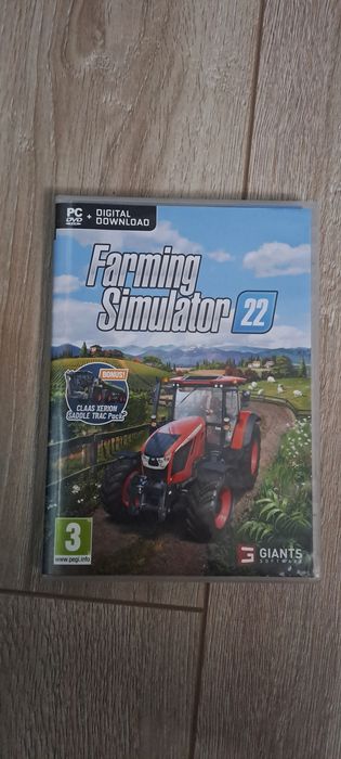 Farming simulator 22 PC płyta + klucz aktywacyjny tanio