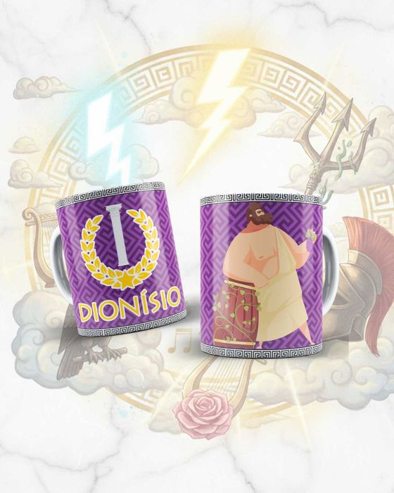 Caneca Coleção Deuses do Olimpo – Mitologia Grega