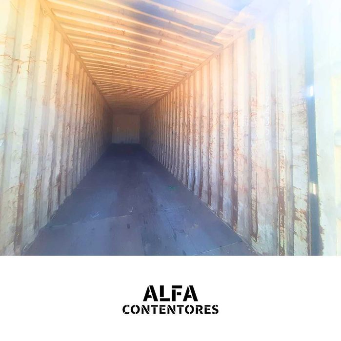 Contentor Marítimo 40' HC - 12 Metros Altura Extra