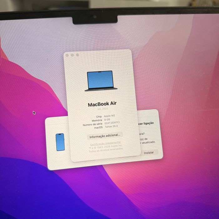 Macbook Air M2 2022