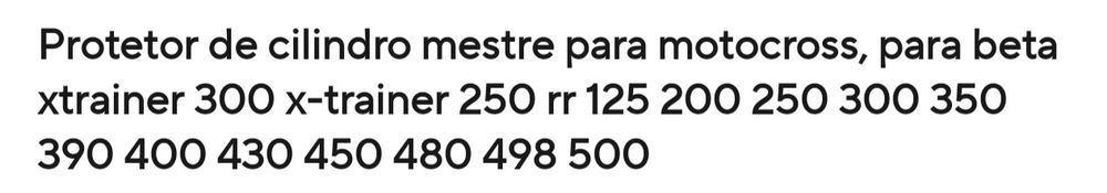 Protetor de cilindro mestre