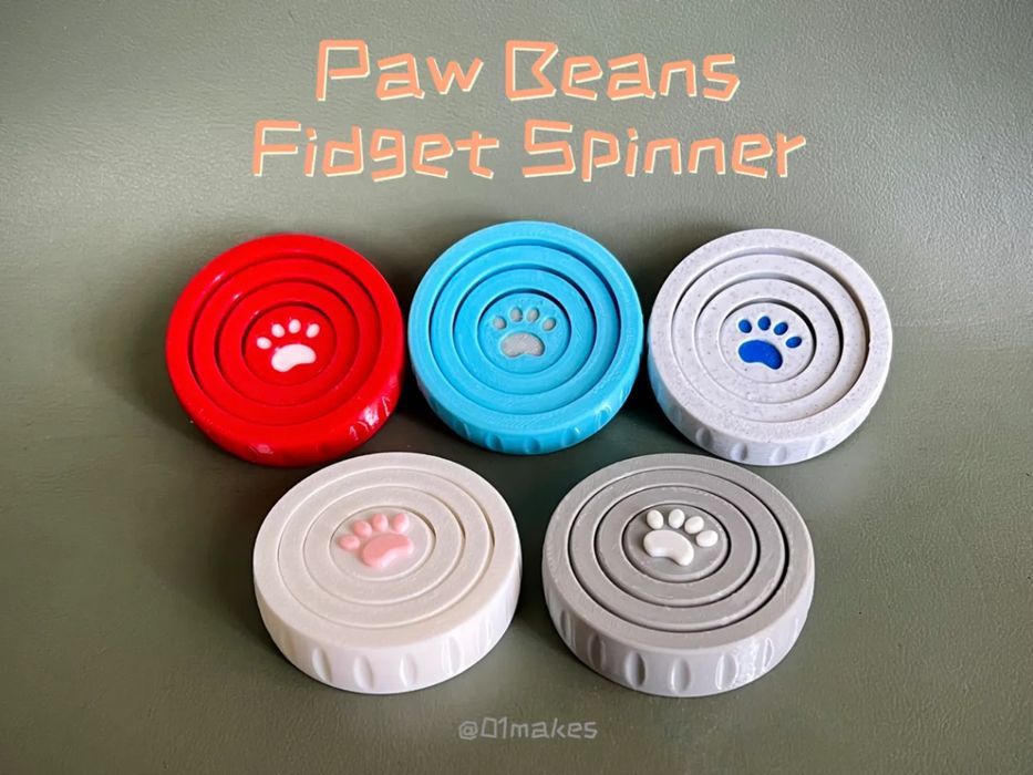 Spinner Fidget Patinhas de Gato