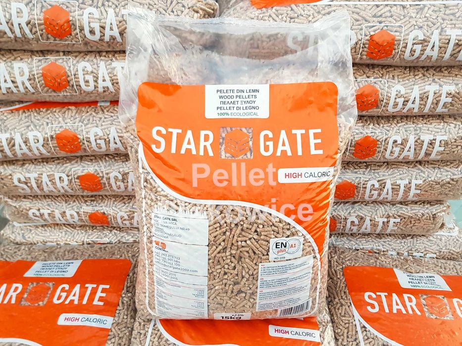 Pellet StarGate bukowo-sosnowy A1 Śląsk ENPlus opałowy pelet z dostawą Bytom