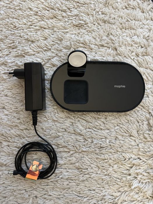 Carregador Mophie 3-in-1 Wireless Charging Pad