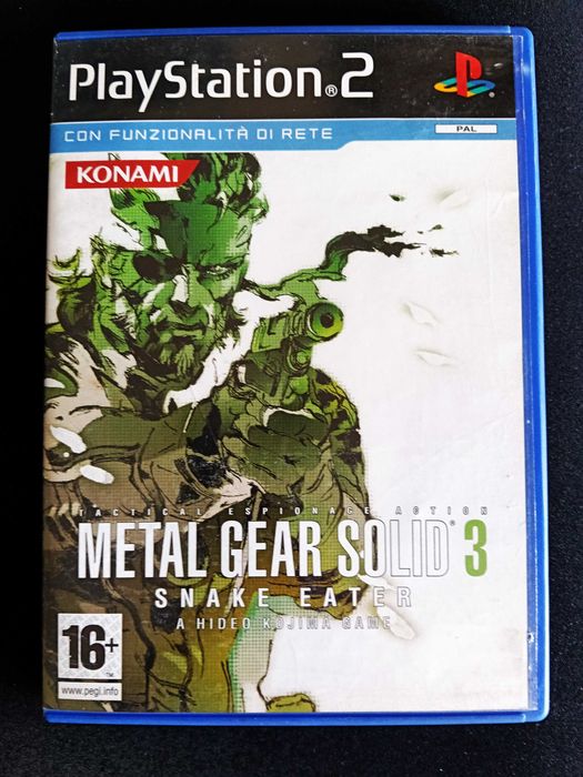 Jogo Ps2 "Metal Gear Solid 3: Snake Eater"