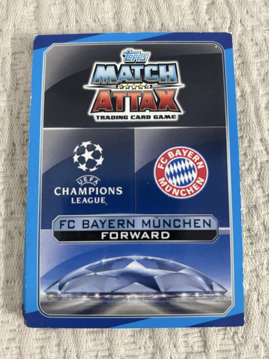 10 Cartas Topps Match Attax UEFA champions League
