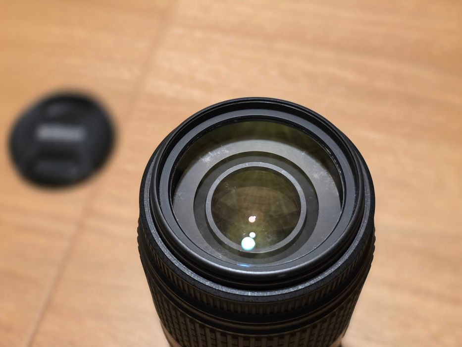 Obiektyw Nikon Nikkor 55-300 mm VR G ED AF-S teleobiektyw uszkodzony