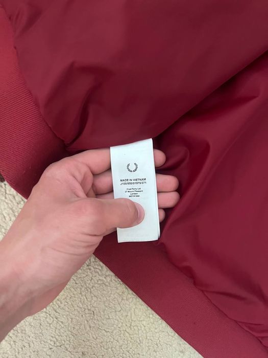 Ветровка Fred Perry фред перри