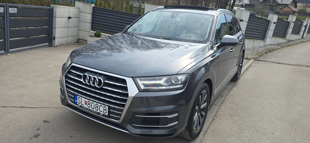 Audi Q7 3.0TDI 272KM 4x4 Qauttro Ledy Xenon Vebasto Virtual Kamery 360 7osbowy