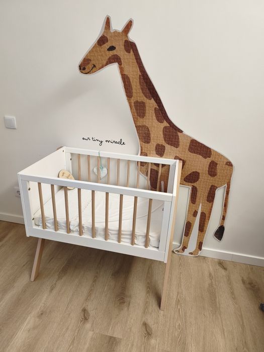 Berço / Cama Evolutiva 3 em 1 Zy Baby (Zippy) – Modelo Nórdico (Como Novo)