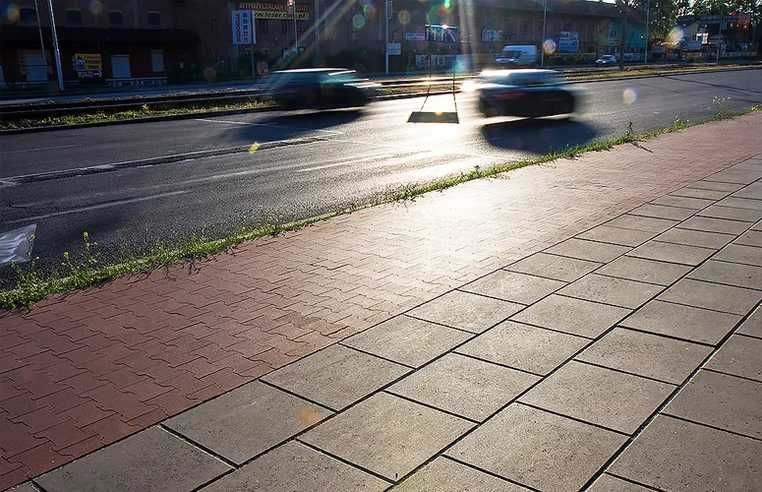 Kostka brukowa Polbruk przemysłowa tetka prostokąt gr 6 cm