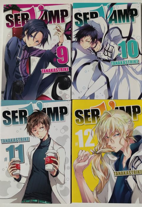 Manga Servamp 1-16 mangi komiksy książki manga anime