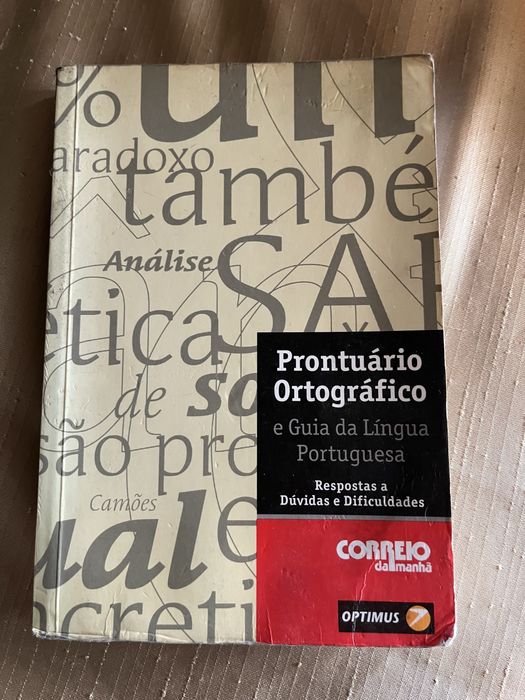 Prontuãrio Ortográfico de Portugês Correio da manhà