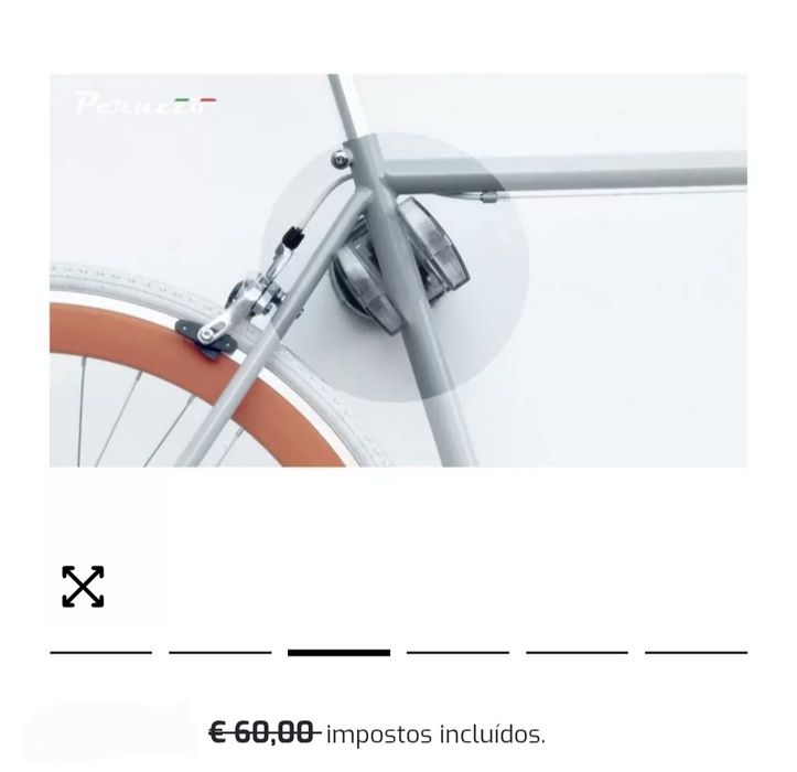 Suporte de parede para bicicletas 'COOL BIKE RACK', cor branca