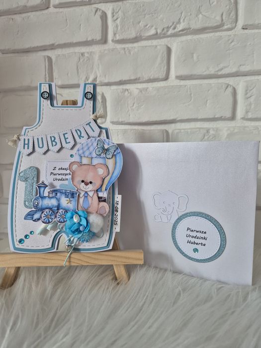 Kartka na Roczek, pierwsze urodziny