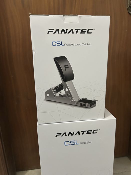 Pedais fanatec csl + load cell