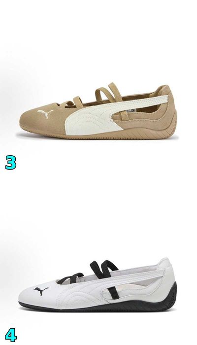 КРАЩА ЯКІСТЬ‼️ Балетки Puma Speedcat Ballet / Puma Speedcat Ballet Mary Jane / Puma Ballet / Пума Спідкет Балет / Пума Балетки / ПРЕМІУМ / 36-42
