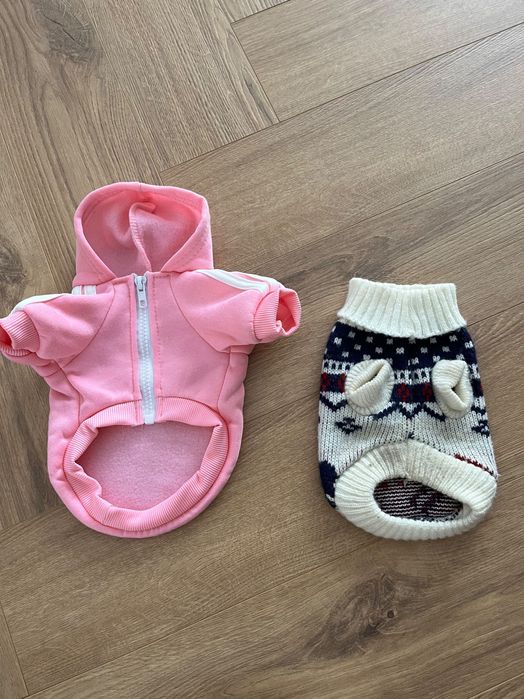 Ubranko + szelki dla psa XS/S szczeniak zestaw