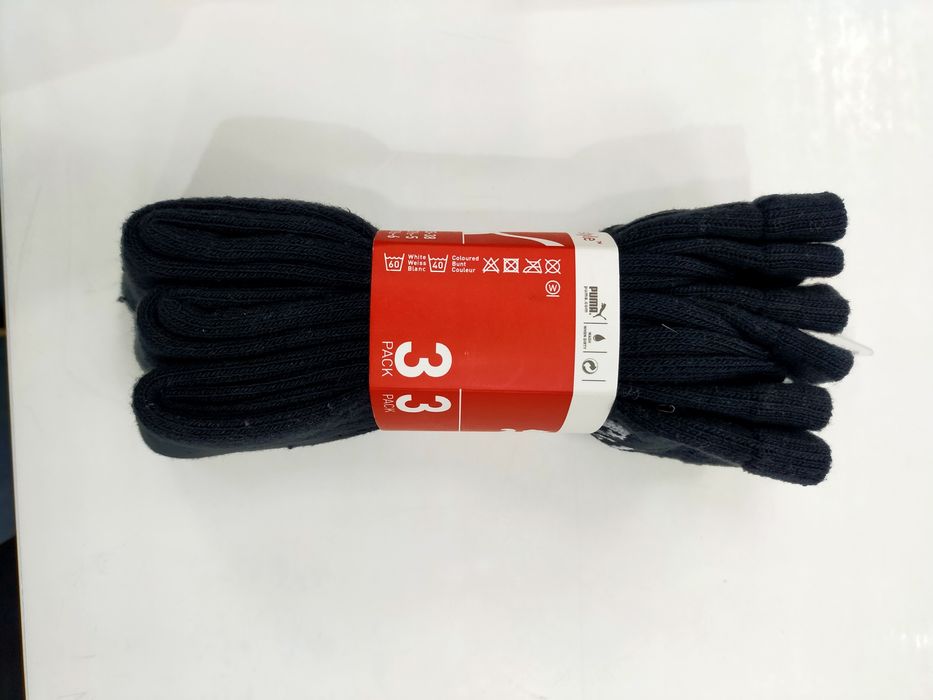 3 пари чорних шкарпеток Puma