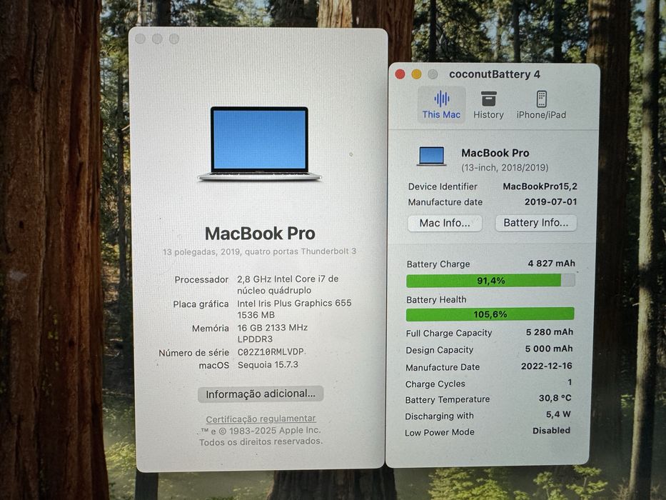 MacBook Pro 13, 2019 ( i7/16gb/512gb)