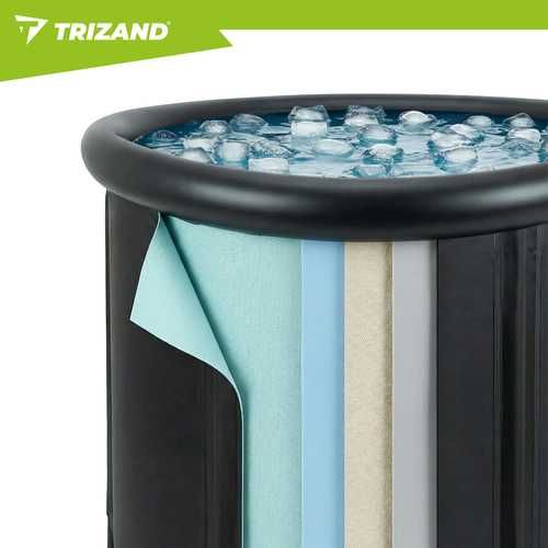 Зимова бочка Trizand 320л мобільна ванна Моржування Крижана кріо ванна