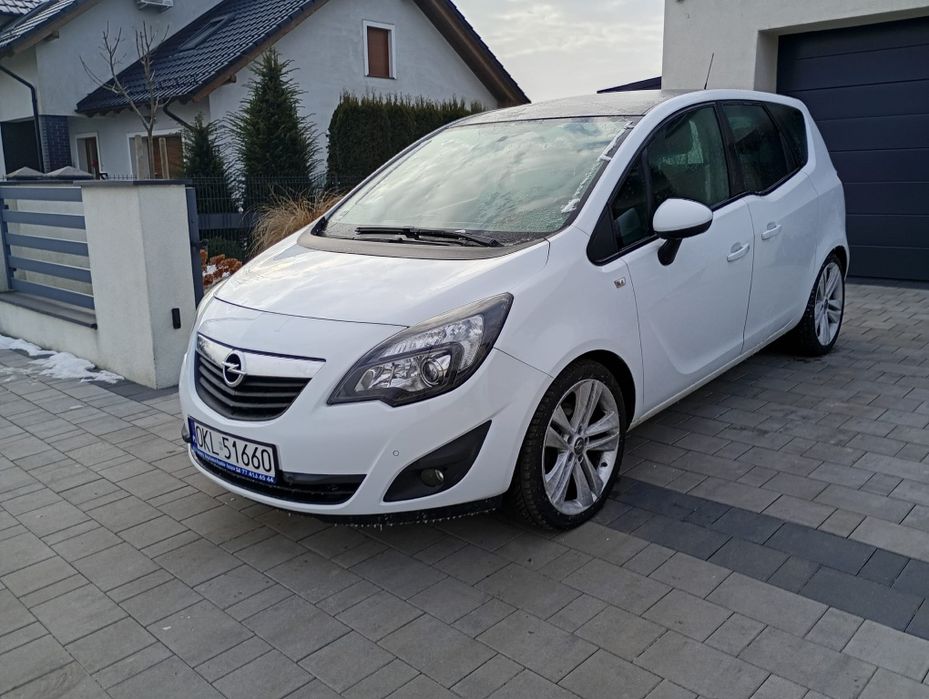 Opel Meriva B 2012 r. 1.4 Turbo 140 km tylko 135 tkm, bogata wersja