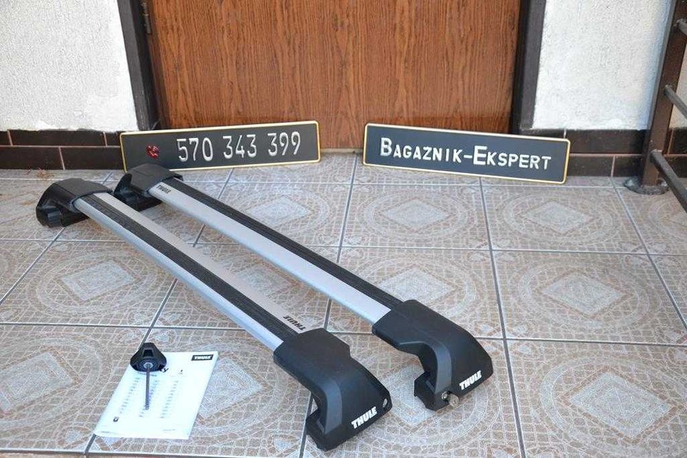 Mercedes B-Klasse W246 THULE EDGE Bagaznik Dachowy,Relingi,Poprzeczki Wysyłk