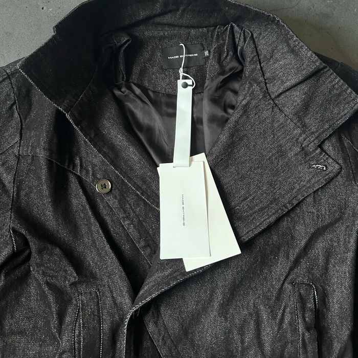 Jacket archive distressed opium y2k black
