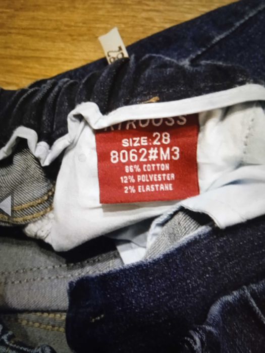 Джинсы джоггеры как новые