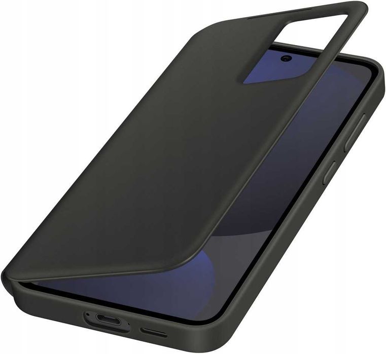 Etui Samsung Smart View Wallet case czarne z klapką do Galaxy S24 FE