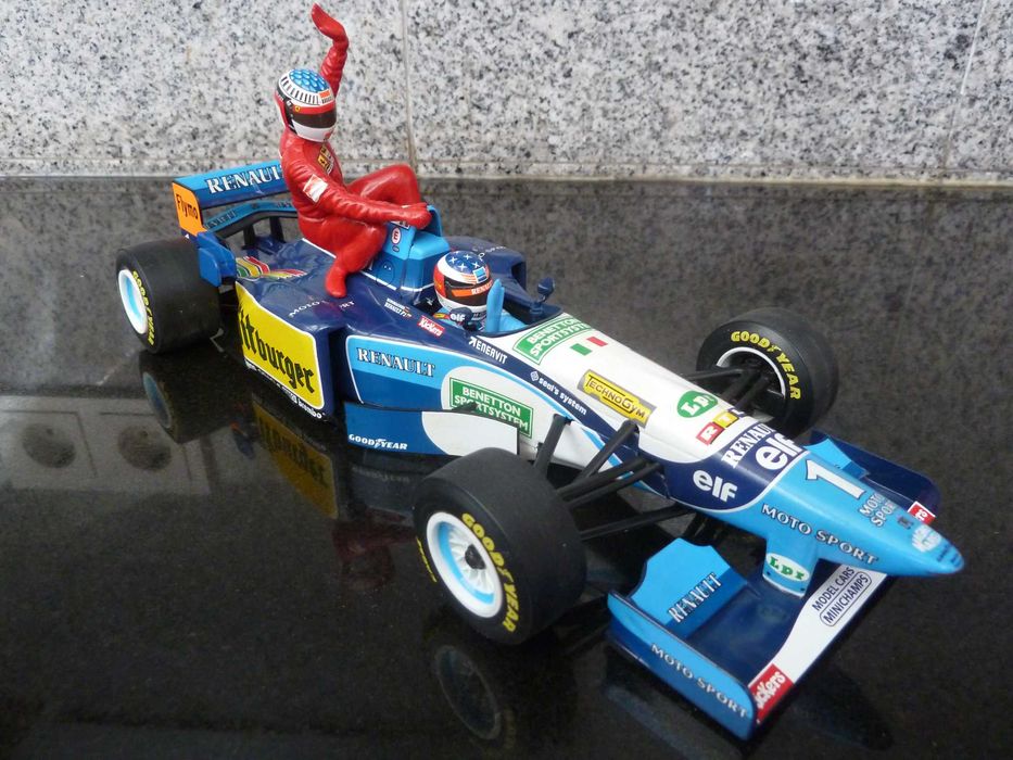 1:18 Minichamps, Benetton, Jean Alesi, Taxi, GP Canada 1995, AutoArt