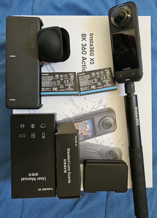 Insta 360 x5 kit completo