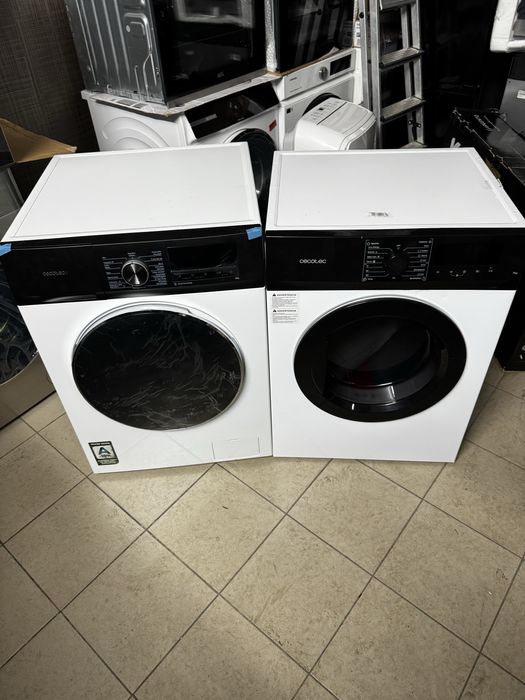 Комплект пральна та сушильна машина Cecotec