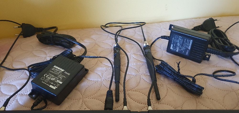 2 x Shure GLXD4R/ GLXD2-BETA58A /GLXD2-SM35