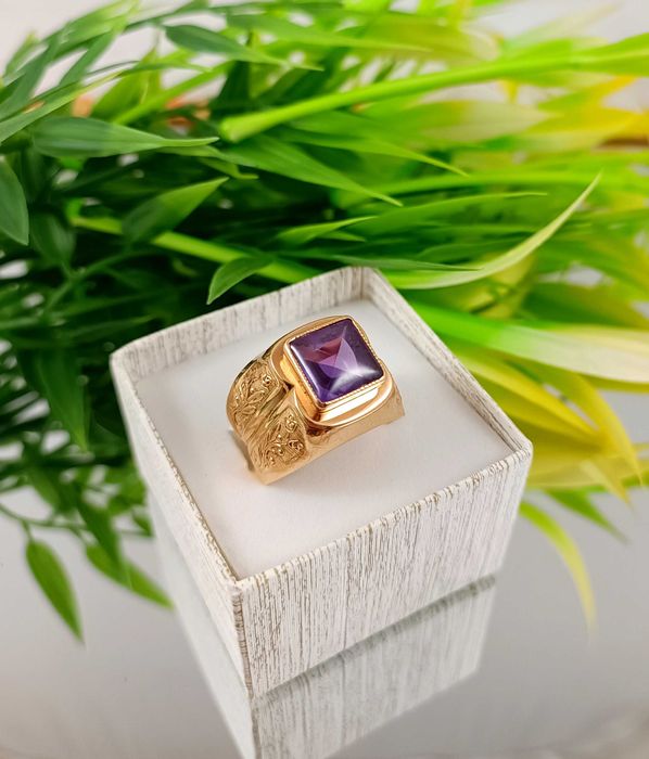 Złoty sygnet 12,22g 585