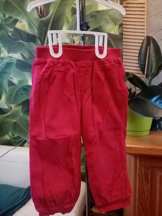 Spodnie 18mc czerwone