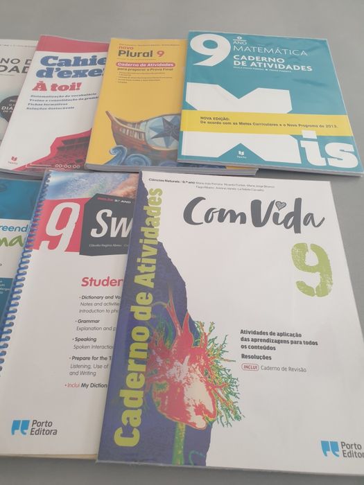 Cadernos de atividades 9°ano