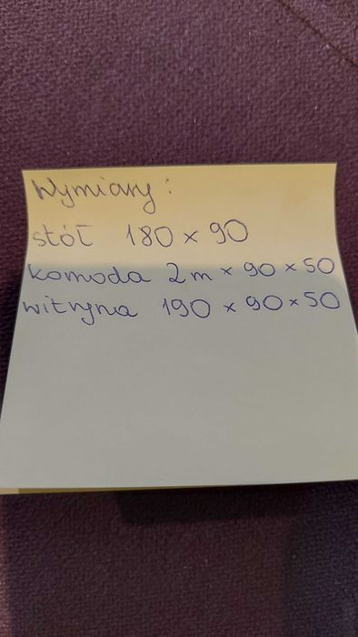 Zestaw unikatowych mebli do salonu