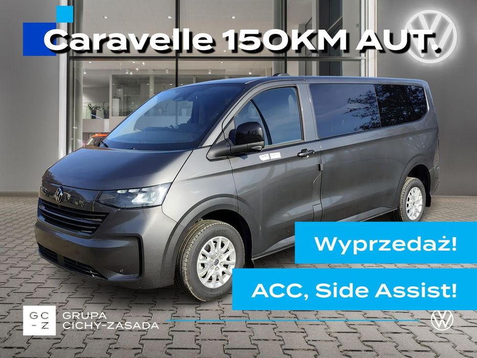 Volkswagen Caravelle Caravelle Life 150 KM, Automat, Asystenci, od ręki! WYPRZEDAŻ 2025!